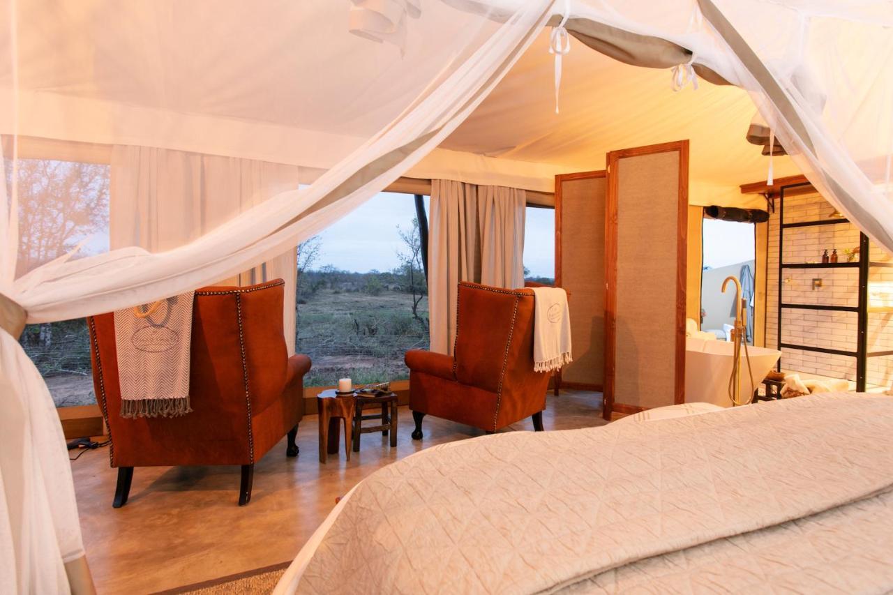 Thabamati Luxury Tented Camp Timbavati viltreservat Exteriör bild